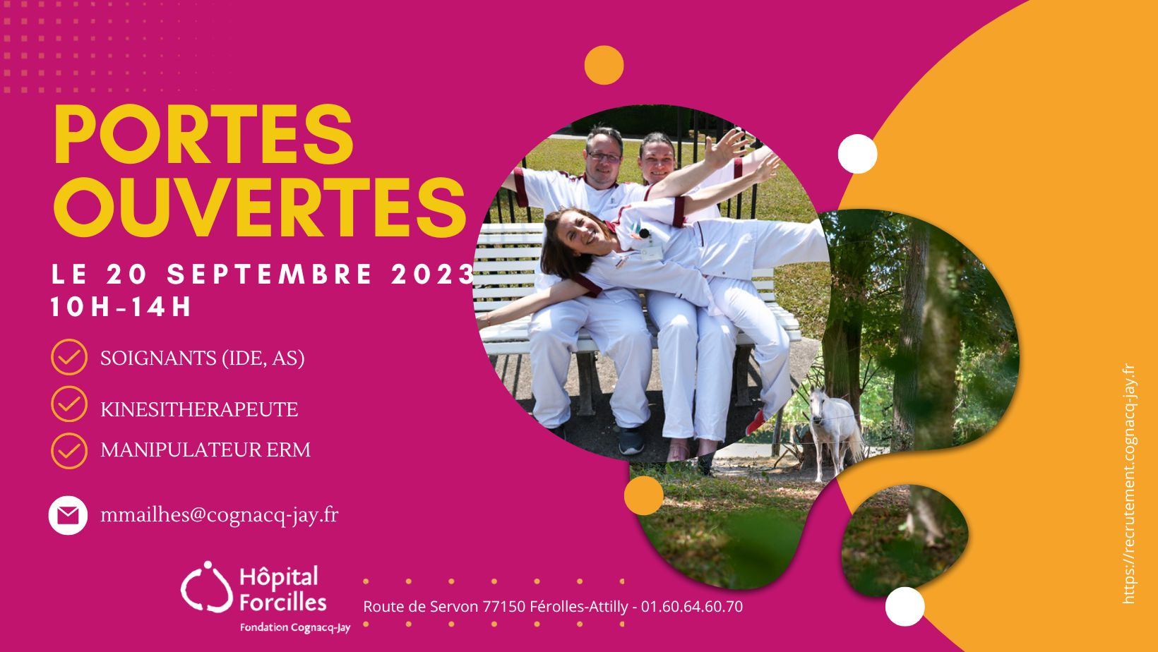 Jobdating Hopital Forcilles