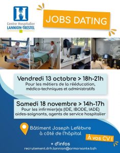 job dating centre hospitalier lannion trestel