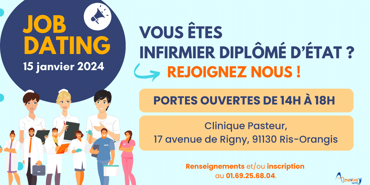 job dating clinique pasteur