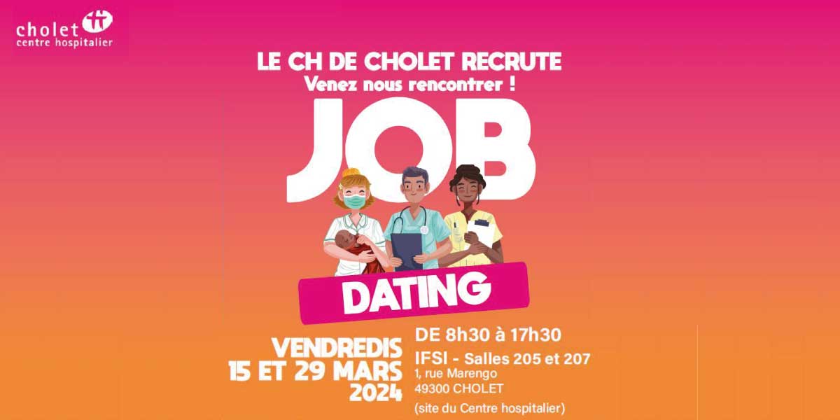 job dating ch cholet mars 2024