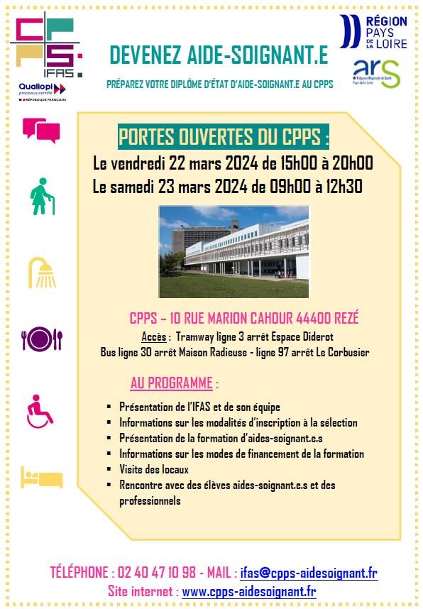 portes ouvertes cpps reze