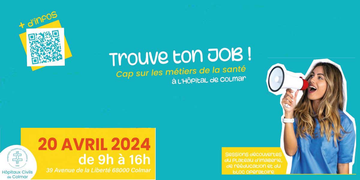 job dating hopital de colmar avril 2024