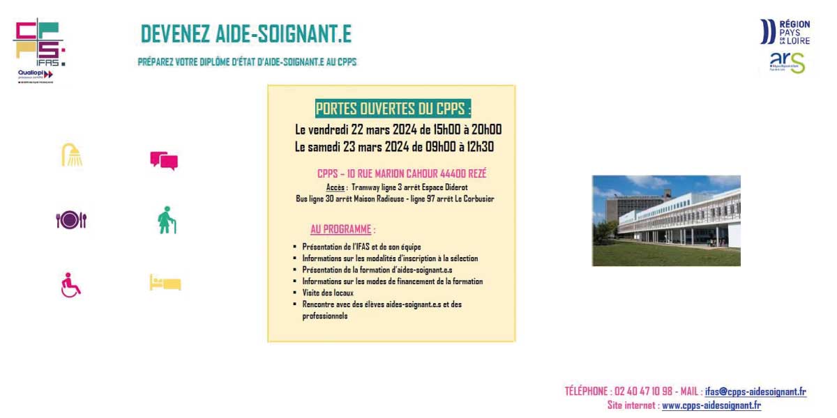 portes ouvertes ifas rezé mars 2024