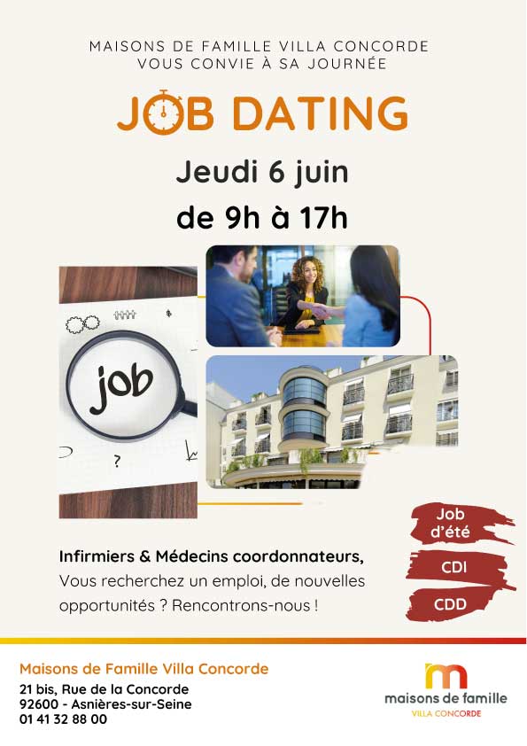 job dating villa concorde