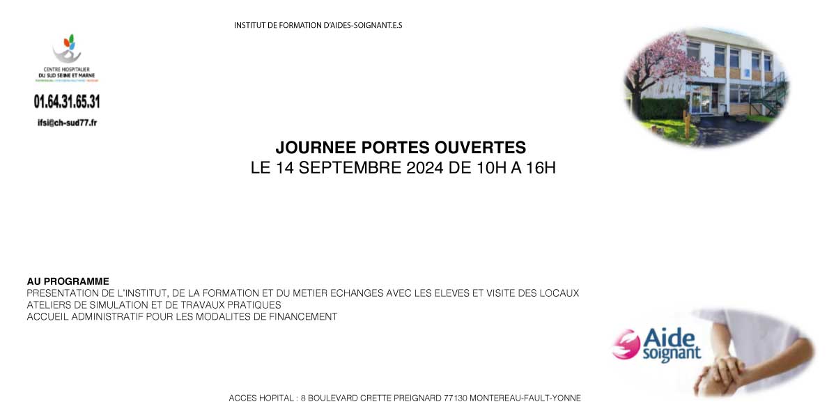 portes ouvertes ifas CH sud seine et marne