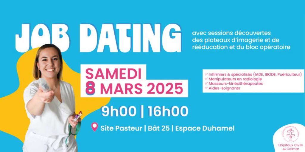 job dating hopital civil de colmar