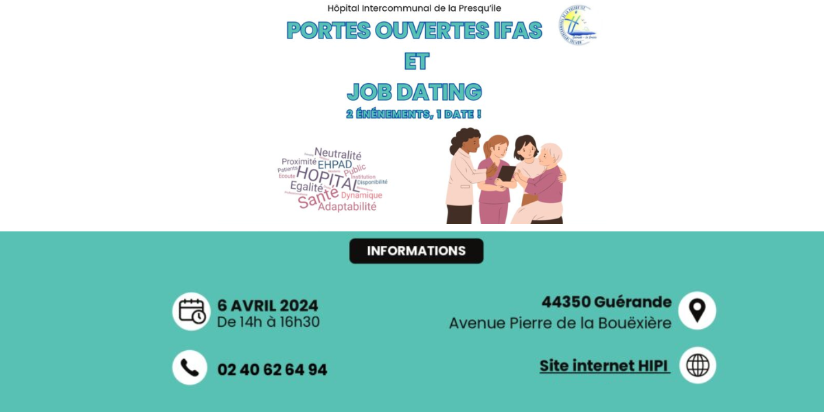 portes ouvertes ifas et job dating guérande