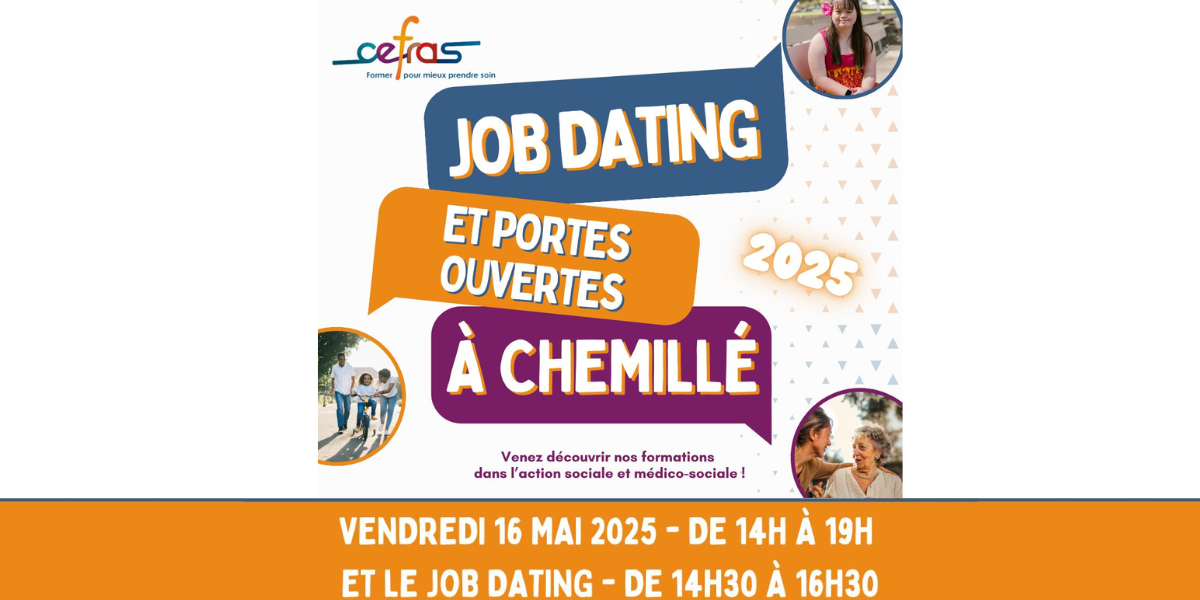 job dating et portes ouvertes cefras chemille