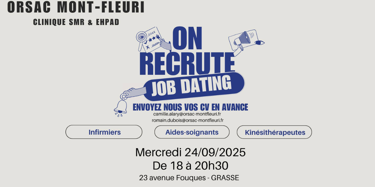 job dating orsac mont fleuri