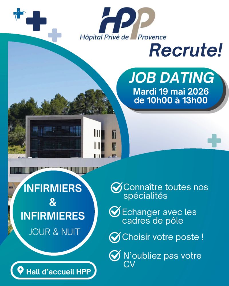 job dating hopital privé de provence